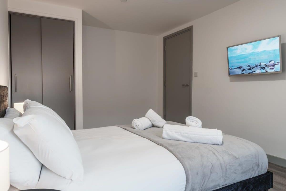 Modern 1 Bed Apartment In Liverpool Centre Exteriör bild