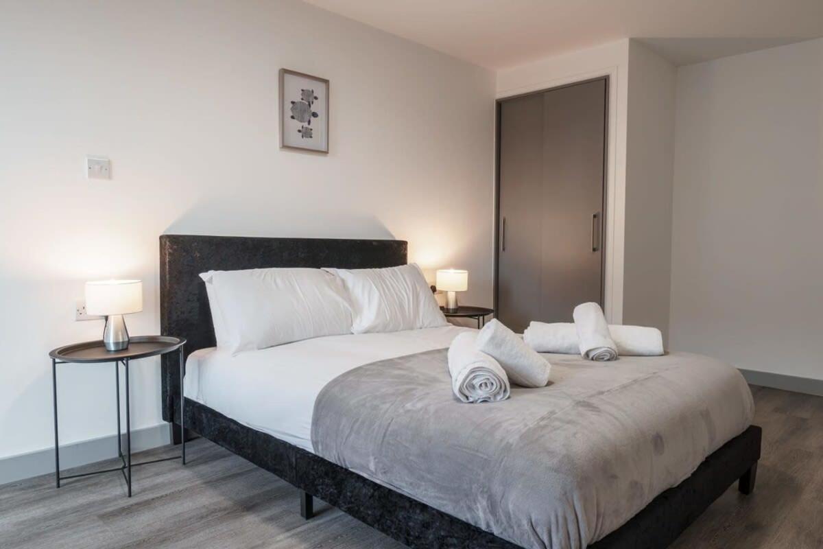 Modern 1 Bed Apartment In Liverpool Centre Exteriör bild