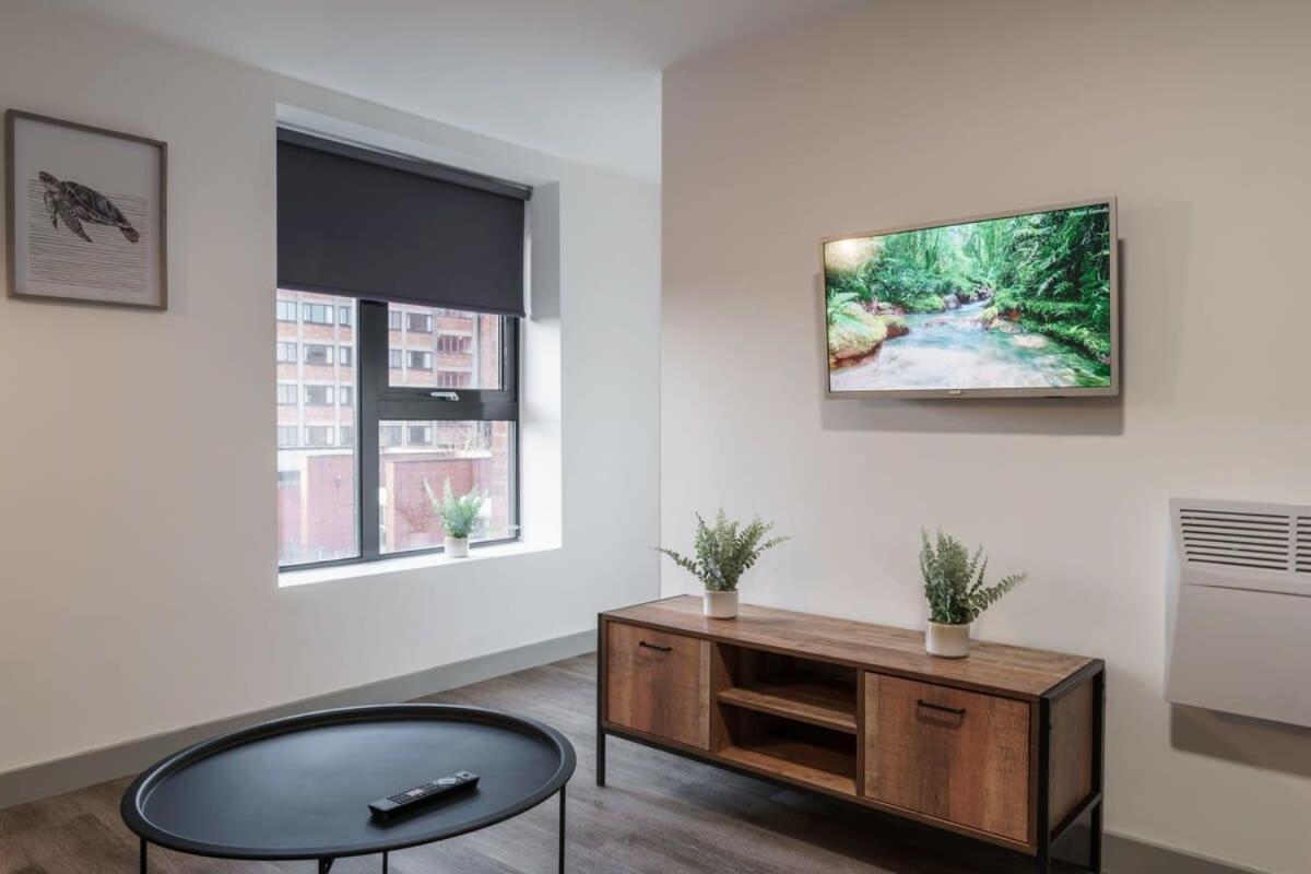 Modern 1 Bed Apartment In Liverpool Centre Exteriör bild
